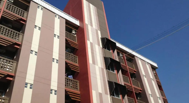 Апартаменты с балконом Burapha Bangsaen Garden Apartment