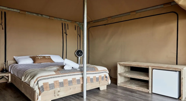 Тент рядом с пляжем Torquay Foreshore Caravan Park
