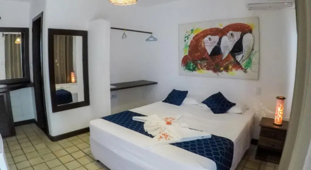 Трёхместный номер Deluxe Pousada Mediterrânea