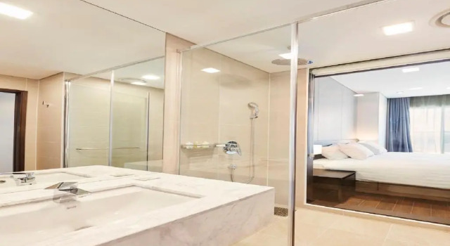 Двухместный номер Deluxe с видом на озеро Skybay Hotel Gyeongpo