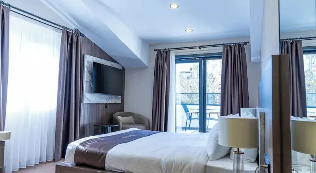 Номер Superior с балконом и с видом на город Rossa Marin Hotel
