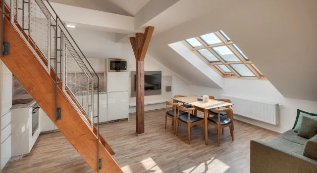 Люкс Deluxe Дуплекс Louren Apartments