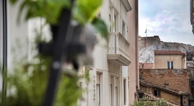 Living near Acropolis by Sylvia Staikou