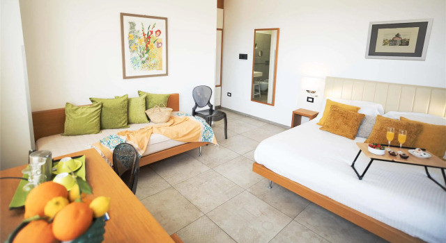 Standard Vierer Zimmer Best Western Hotel Martello