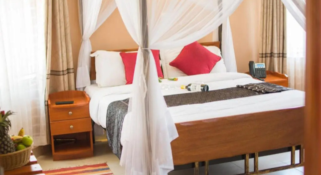 Одноместный номер Deluxe с красивым видом из окна Burchs Resort Naivasha