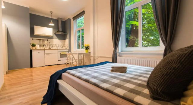 Light Studio Apartment, Забронировать Апартаменты/квартира Апартаменты Лиепая, рядом с Liepaja Puppet Theatre, Апартаменты/квартира
