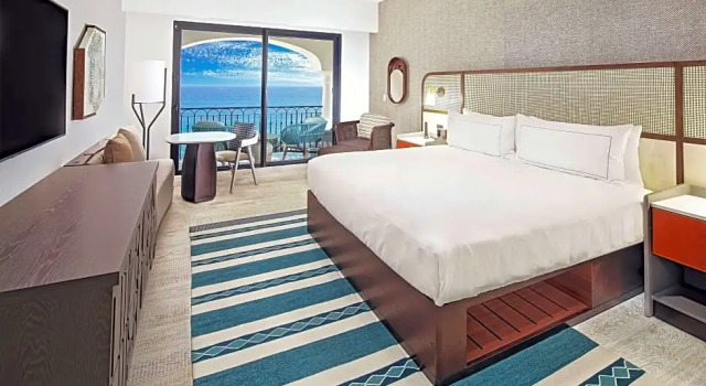 Двухместная студия с балконом и с видом на океан Hilton Grand Vacations Club La Pacifica Los Cabos