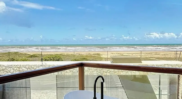 Villa Prime Beach Flats, Varaa Villa Hotellit Sergipe uima-altaalla, Uima-allas
