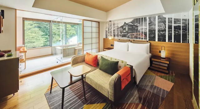 Двухместный номер Standard Hotel Indigo Hakone Gora by IHG