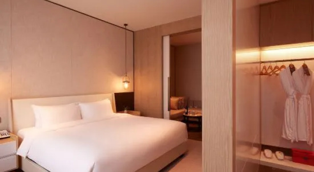 Люкс с красивым видом из окна Zhenhe Yiting Hotel