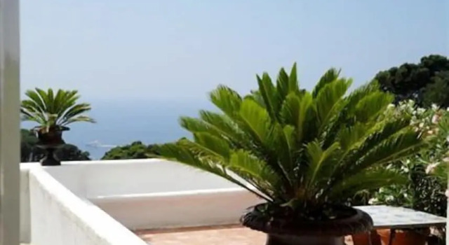 Deluxe Doppel Zimmer mit Balkon und mit Meerblick Villa Calypso