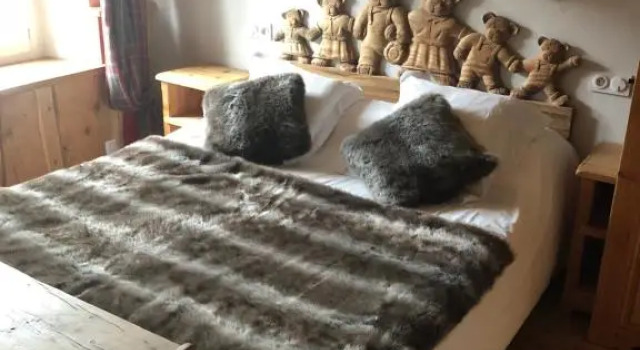Студия с видом на горы Logis Hôtels de la Chaussée