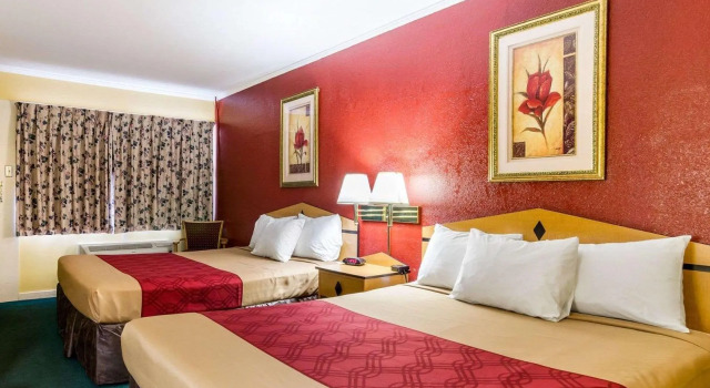 Четырёхместный номер Standard Econo Lodge Topeka Blvd.