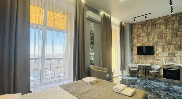 Двухместные апартаменты c 1 комнатой с балконом InnHome Apartments (ИннХоум) на проспекте Свердловский