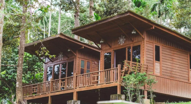 Двухместный номер Deluxe с балконом River View Resort At Chaewlan