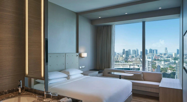Двухместный номер Standard Courtyard by Marriott Singapore Novena