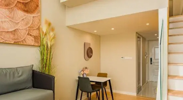 Люкс First Loft Cinema Hotel (Nanjing University of Technology Hongyue City)