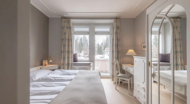 Номер Standard с балконом Romantik Hotel Schweizerhof & Spa Flims