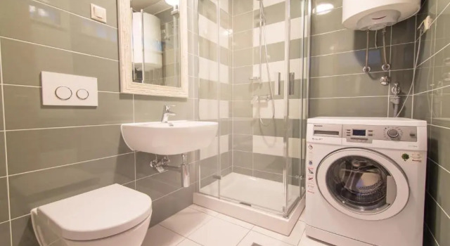 Апартаменты c 1 комнатой с балконом и с видом на море Apartments Villa Novak 1