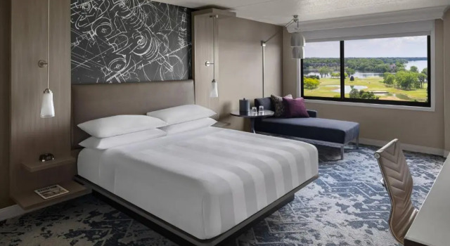 Двухместный номер Deluxe Ann Arbor Marriott Ypsilanti at Eagle Crest