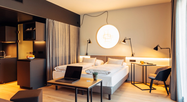 Студия harrys home Telfs hotel & apartments