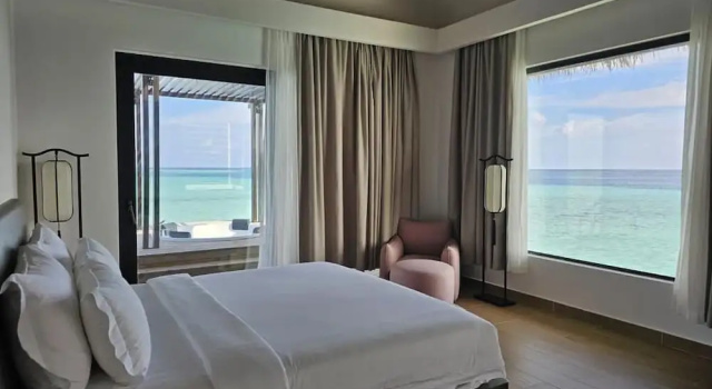 Вилла Overwater с 2 комнатами Отель NOOE Maldives Kunaavashi