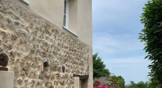 Maison de pecheur 8 personnes vue mer village typique, Varaa Hotelli Villerville Honfleur