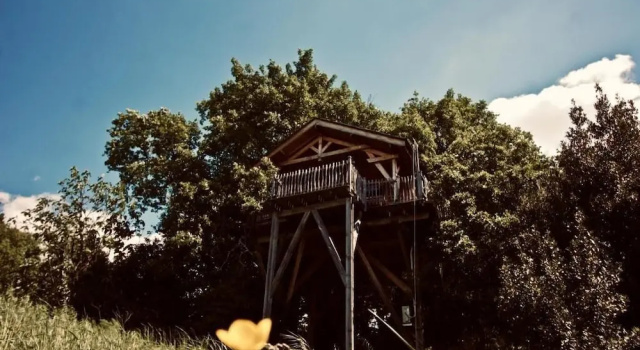 Cabane d'hôtes avec Spa Aura Cabana
