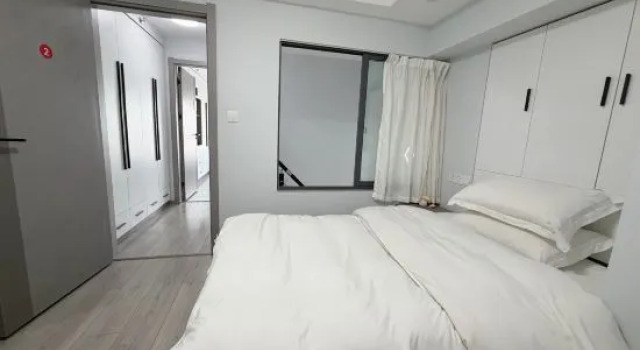 Люкс Дуплекс с 2 комнатами Huai'an Xiaodi Homestay (Wanda Plaza)