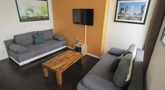 2 yatak odası Konfor çatı katı oda Holiday at Alexanderplatz Apartments