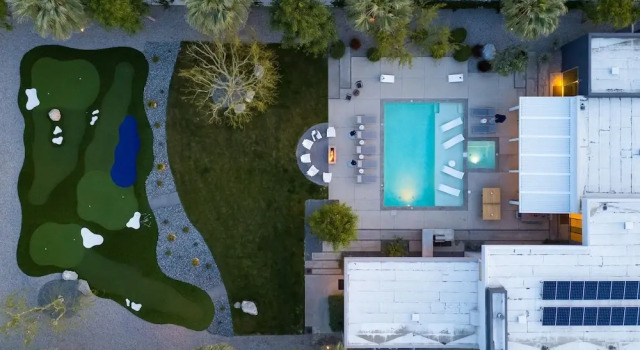 Коттедж Polo Villa 1 by Avantstay Features Expansive Putting Green Pool Spa Outdoor Firepit 260-322 5 Bedrooms