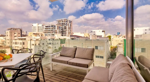 Апартаменты Luxury Beach Tel Aviv 1 BR by Airsuite