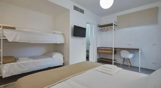 Standard Vierer Zimmer mit Gartenblick B&B Torreforte