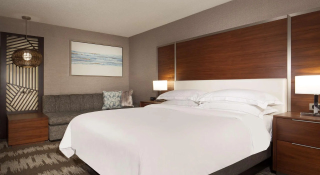 Двухместный Accessible гостевой номер Deluxe с балконом Hilton Tampa Airport Westshore