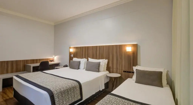 Двухместный номер Deluxe Slaviero Hotel Blumenau
