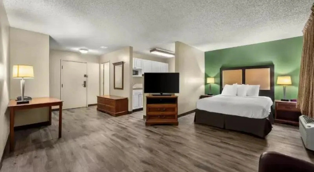 Двухместный люкс c 1 комнатой Suburban Studios Houston North I-45