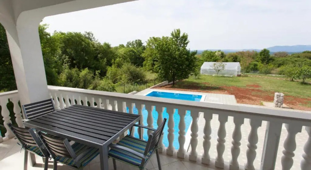 Апартаменты Superior с 2 комнатами с балконом и с видом на море Apartments Gorančica