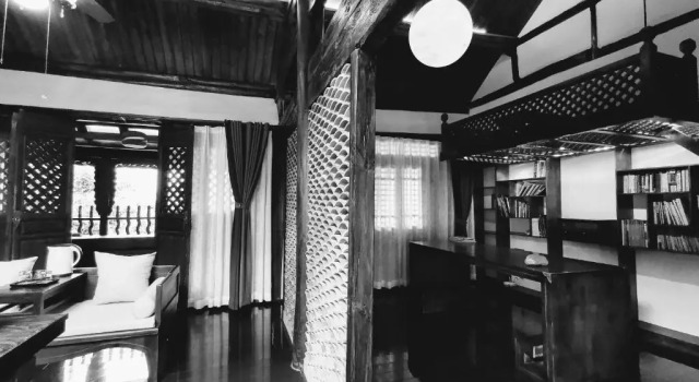 Люкс с видом на сад Dali Qingxin Garden Courtyard Hotel