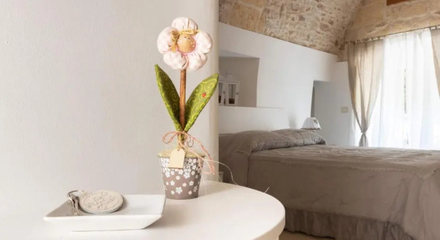 Четырёхместный номер Standard с видом на сад B&B La finestra sui Giardini