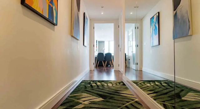 Апартаменты Superior с 2 комнатами с балконом и с видом на город Gunwharf Quays Harbour Apartments