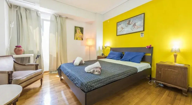 Stylish & cozy apt in Exarchia, Забронировать Отель Отели Афины 3 звезды, рядом с Музей нумизматики, 3*