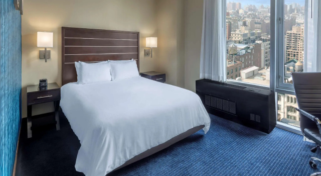 Двухместный номер с видом на город Hilton New York Fashion District