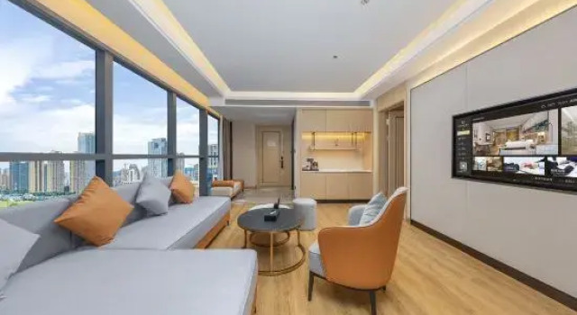 Люкс Deluxe Vienna International Hotel (Chengdu Tianfu New Area Xibocheng Branch)