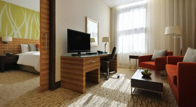 Двухместный люкс c 1 комнатой Courtyard by Marriott World Trade Center, Abu Dhabi