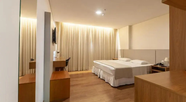 Номер Deluxe Tri Hotel Executive Brusque