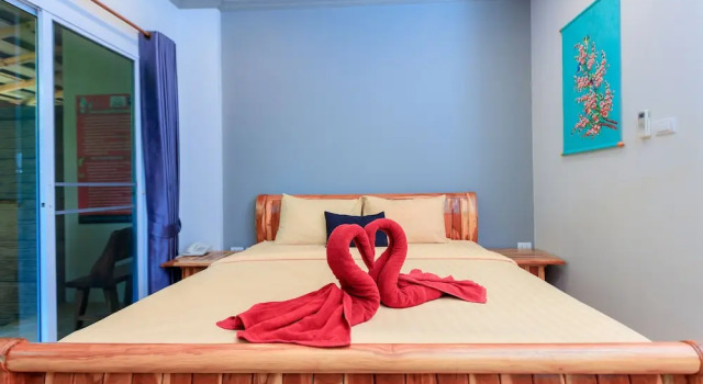 Двухместный номер Deluxe Saline Hot Spring Resort นำ้พุร้อนเค็ม รีสอร์ท