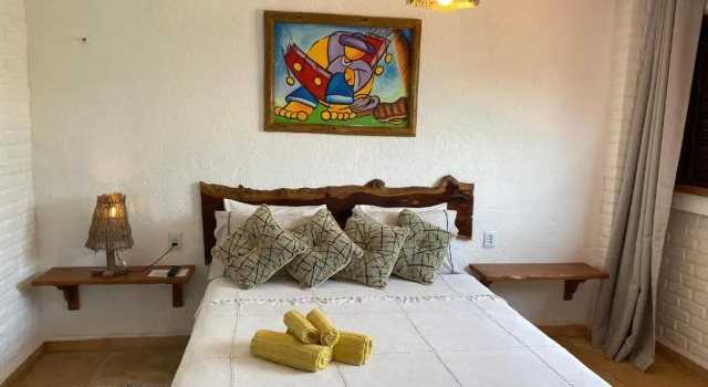 Двухместный люкс с видом на море Hotel Pousada Beleza das Ondas