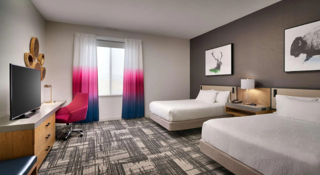 Четырёхместный номер Standard Hilton Garden Inn Bozeman
