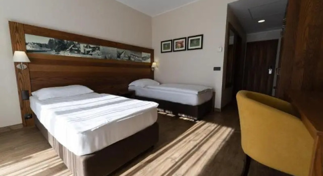Двухместный номер Standard с балконом и с красивым видом из окна Hotel Arena Maribor