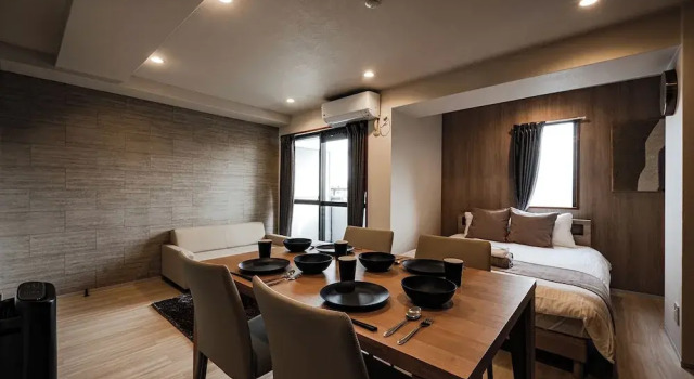 Апартаменты Executive c 1 комнатой с видом на город Crice Hotel Namba II